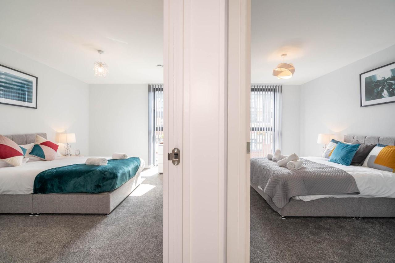 New Build - 2 Bed Snug Modern Apartment - Juliet Balcony - Roof Top Terrace - Digbeth, Birmingham City Centre - Free Netflix & Smart Tv Εξωτερικό φωτογραφία